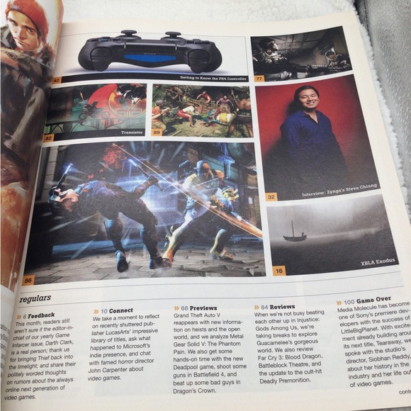 Vintage game informer magazine. Yr 2013 PlayStation 4 edition. - Picture 7 of 8